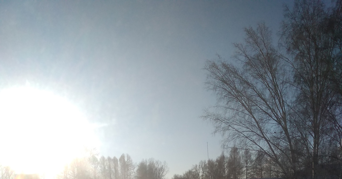 Вот такой красивый вид открывается из окна! | Пикабу