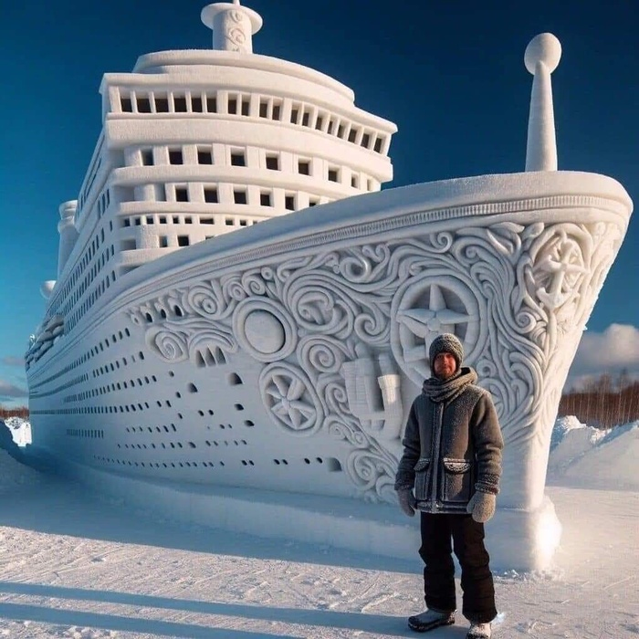 Сделано из снега