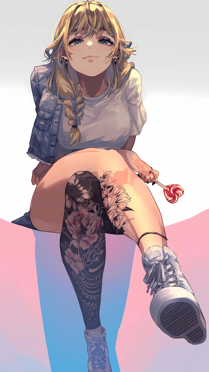   ,   ? Anime Art, , Original Character, Virtual YouTuber, Twitter ()
