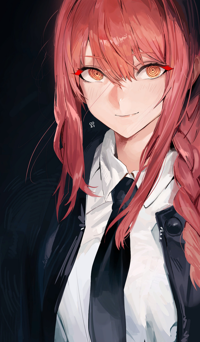  Anime Art, , Chainsaw Man, Makima, Twitter ()
