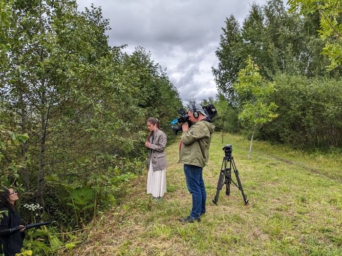 Активист в канаве - здоровья маме