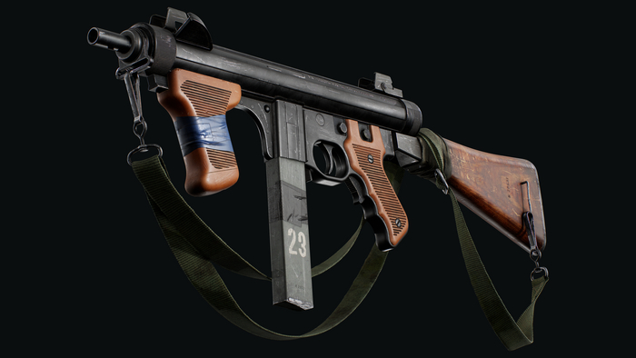 Beretta m12 3ds Max, 3D , , 3D, 