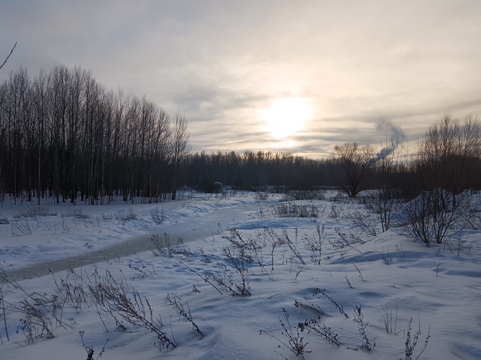 Зимнее солнце