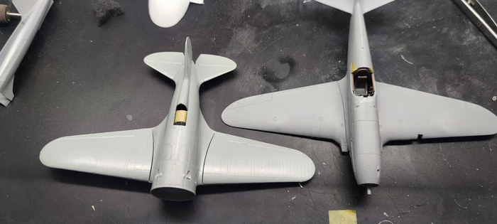 Собранные Лагг и И-16.