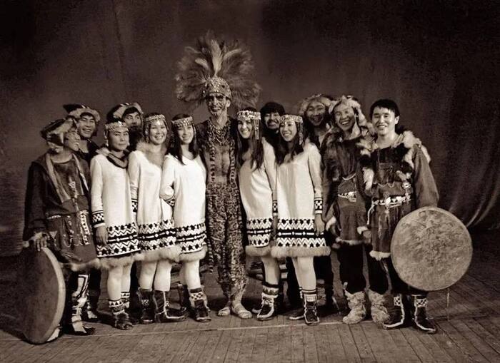 Ансамбль «Мэнго» и Махмуд Эсамбаев. Октябрь, 1972 год