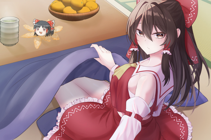   Touhou, , Anime Art, Hakurei Reimu