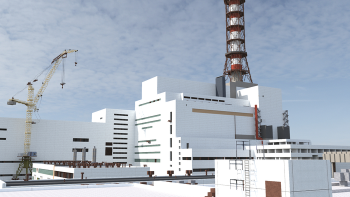 В эту модель входит даже 3-я очередь и ее промплощадка!