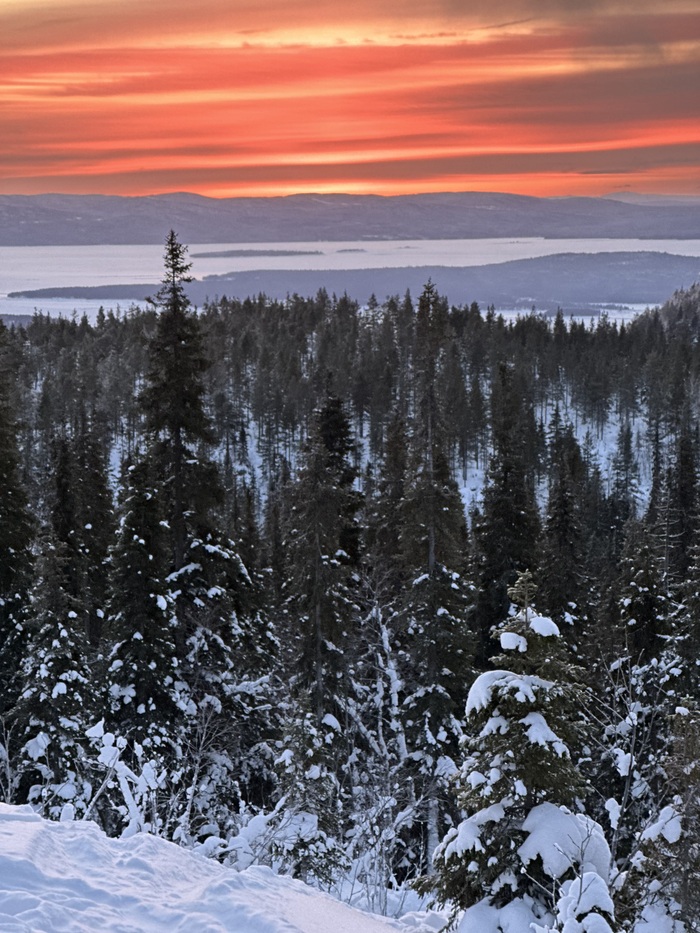 Вид с Волостной сопки Кандалакша