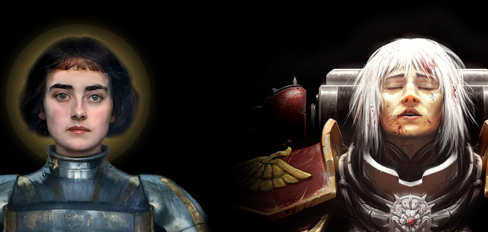 ЖА́ННА Д'АРК | Альберт Линч, 1906 обработка автора и АПОФЕОЗ СВЯТОЙ ЛУЦИАНЫ | Вукашин Ивкович