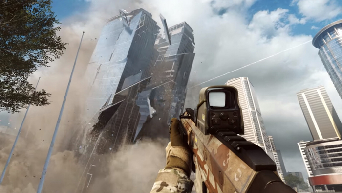 В Battlefield 2042 были отличные эффекты разрушения веры в серию