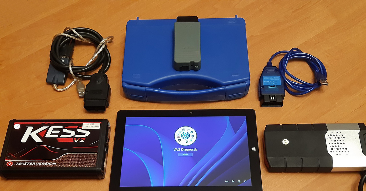 Диагностика VAG на базе планшета Win 11 | Пикабу