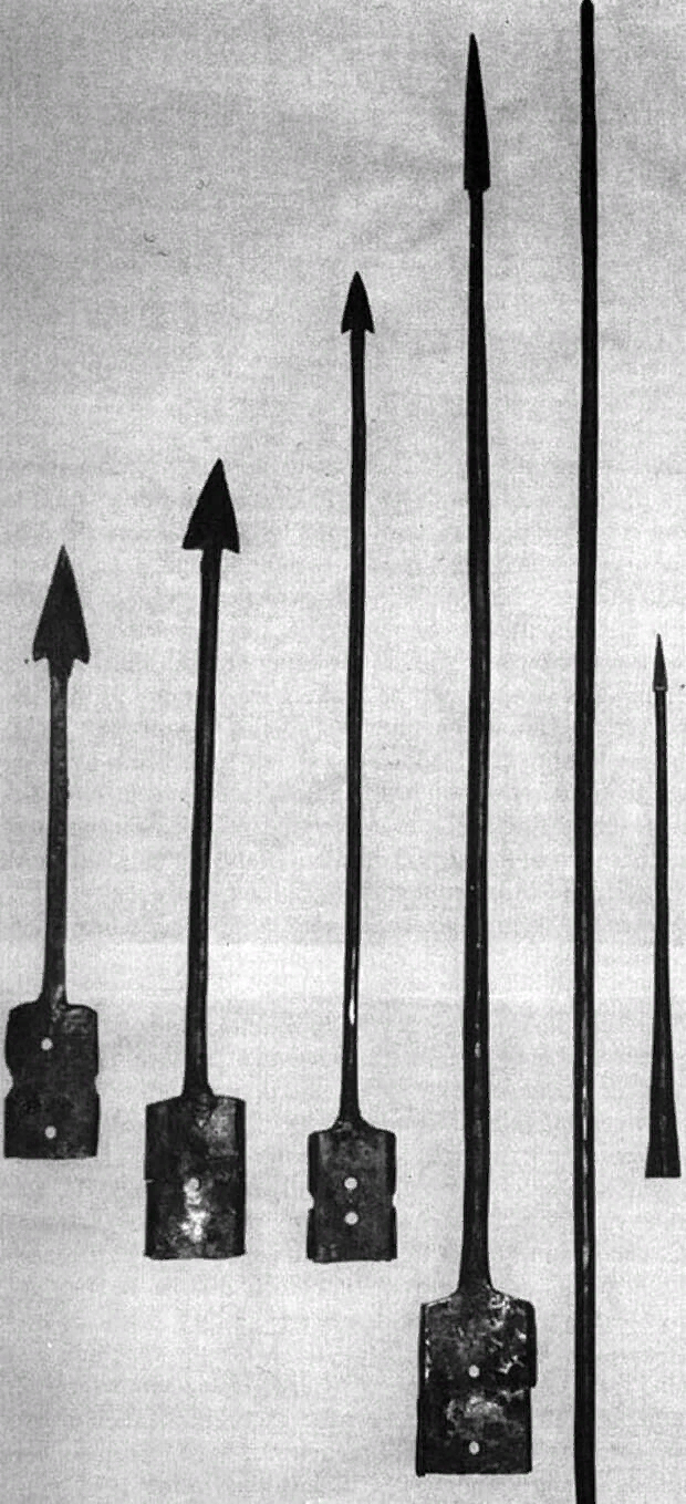Наконечники пилума. Археология. яндекс картинки