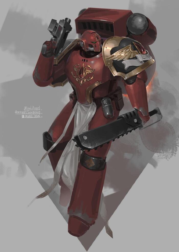 Blood Angel by BLOODIRON
