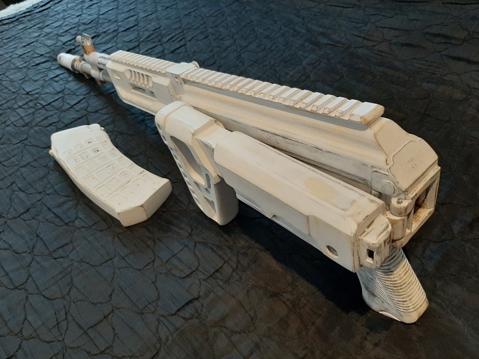 Автомат АК-12 из дерева - ручная работа | Пикабу