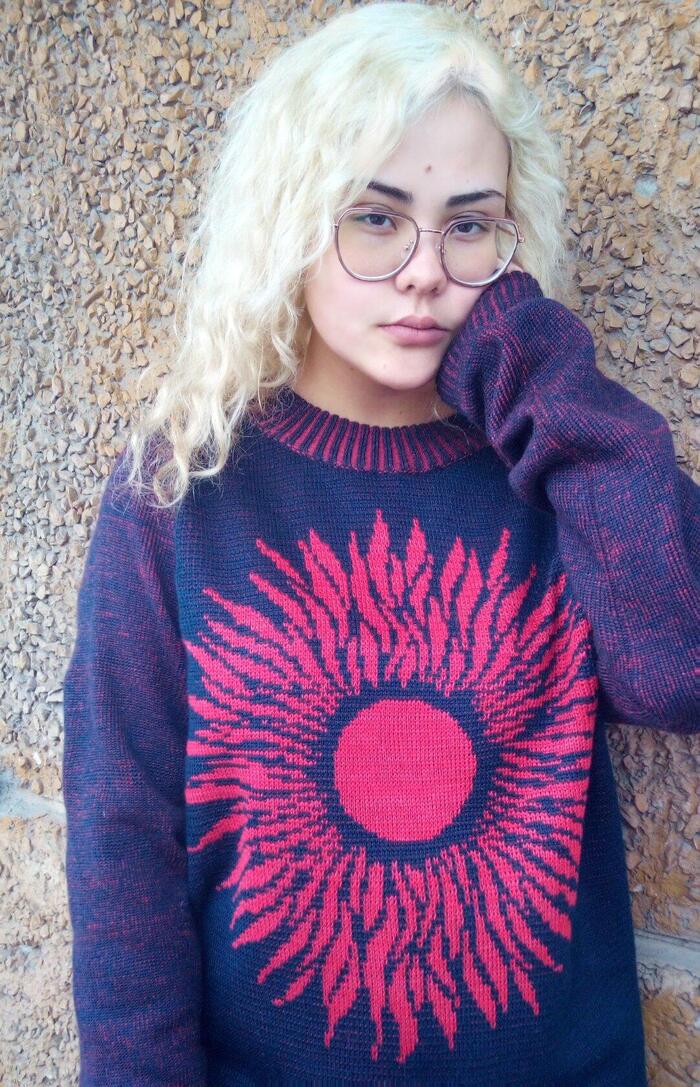 Джемпер "Cолнце".