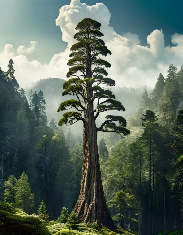 Дерево, старше пирамид