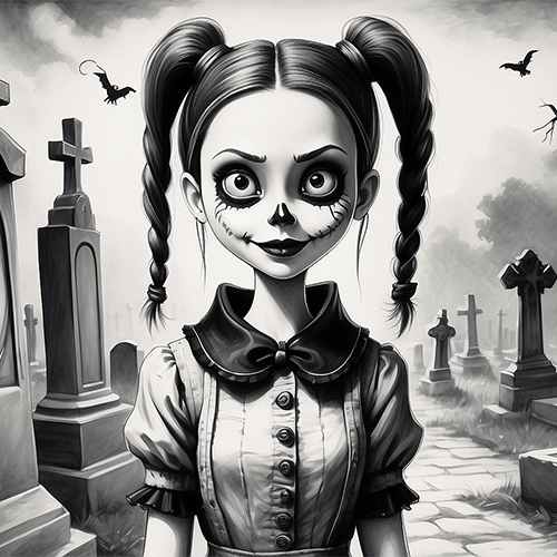 Результат (AlbedoBase XL. Sketch B/W).