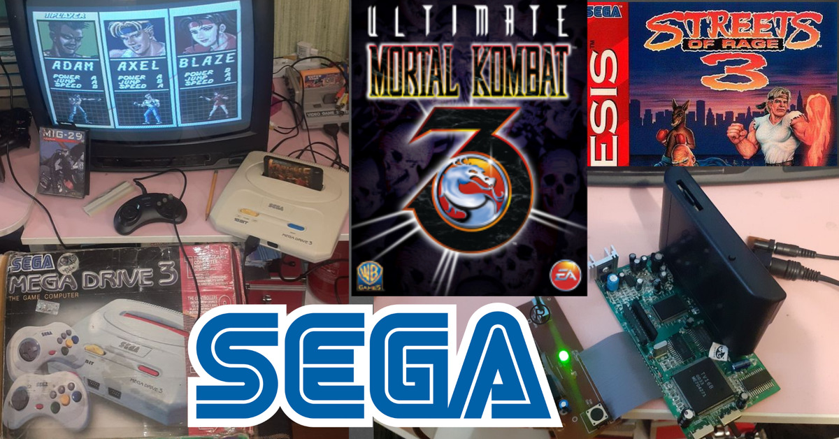 Sega Mega Drive 3 - Sega из детства (Реставрация и обзор) | Пикабу