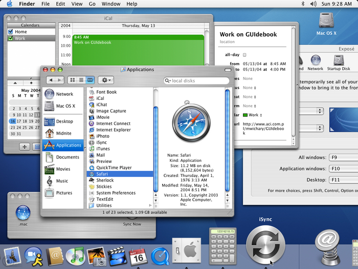 macOS 10.3, 2003