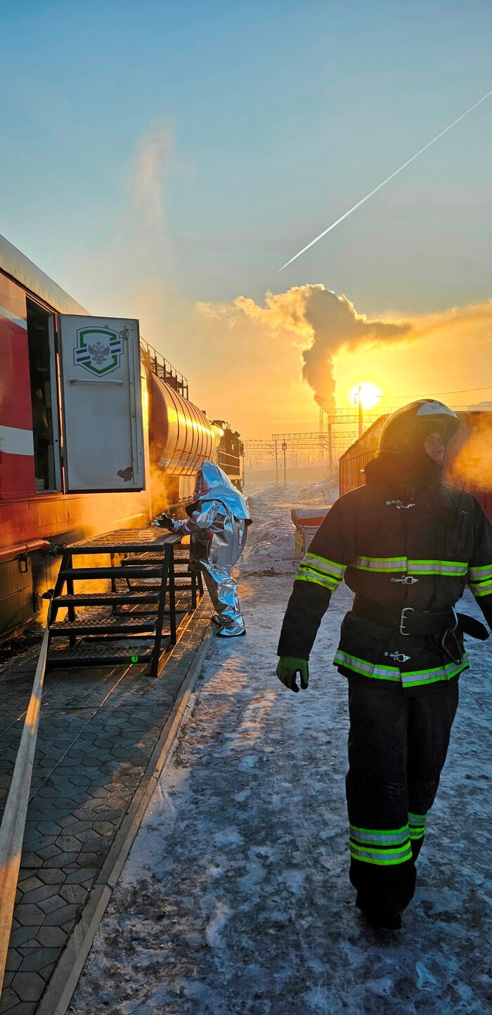 Красивый восход