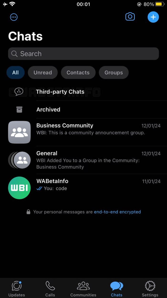  WhatsApp       Telegram, Discord    WhatsApp, Telegram, Discord, , Telegram ()