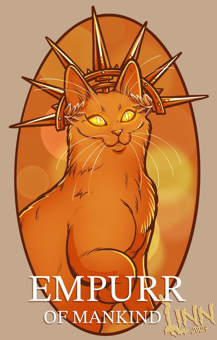 MALCADOR! I AM CAT! by @dustyteatime Warhammer 40k, Wh humor,  , ,  