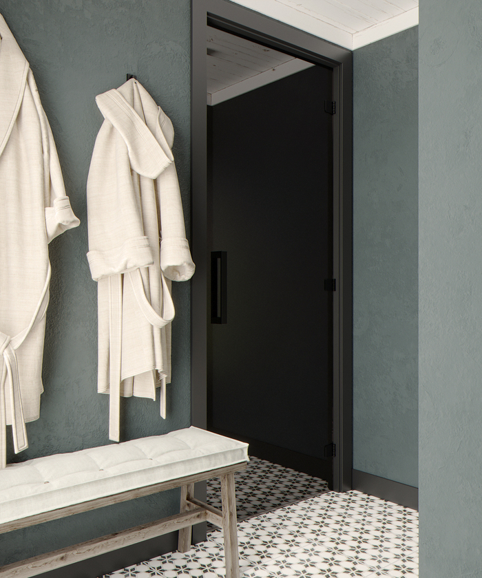 Дверь в парилку