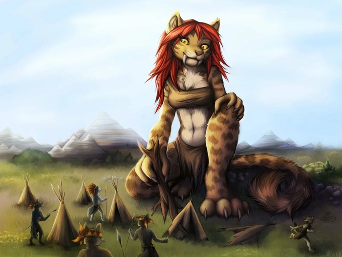 Объект туземцев для поклонения