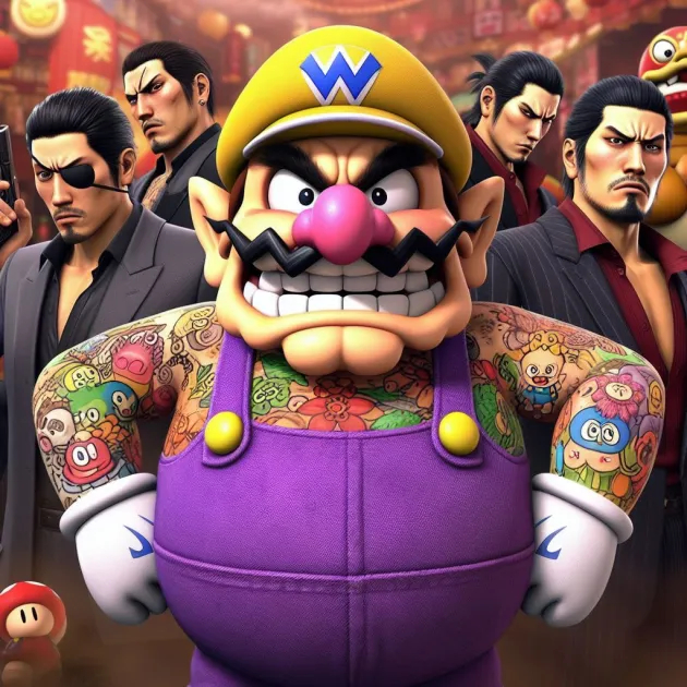       Wario, Yakuza, 