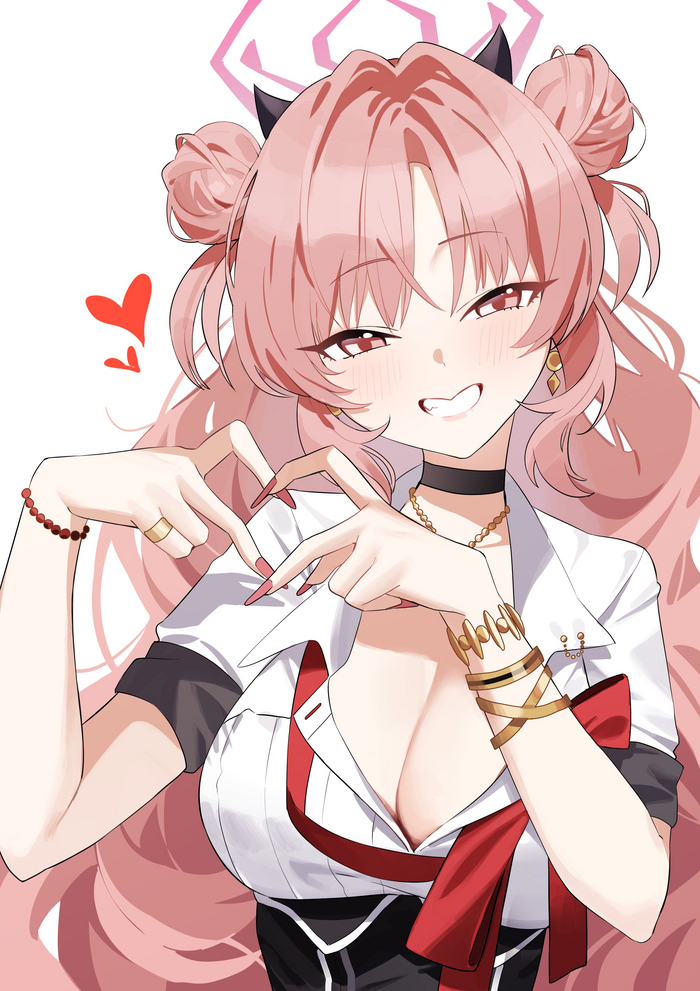 Две милашки смотрят друг на друга