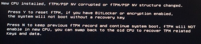 Траблы с загрузкой на новой материнке