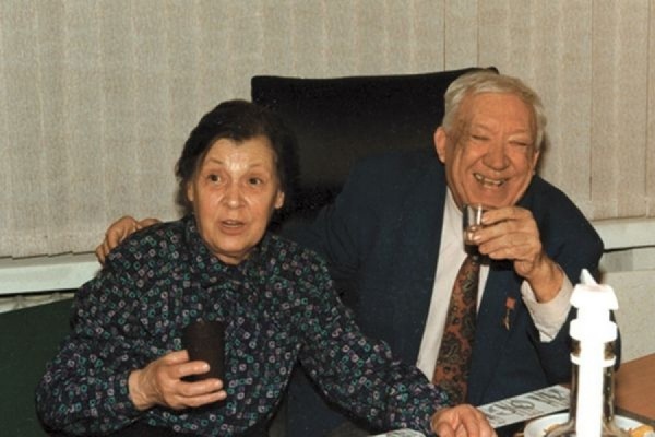 С женой Татьяной