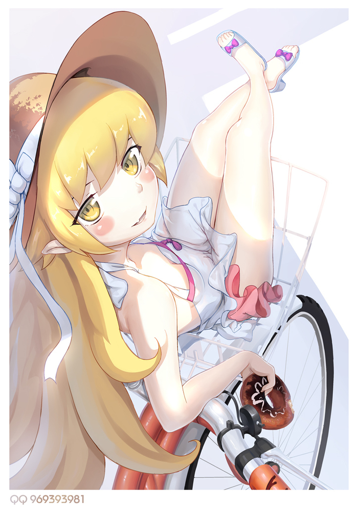 ) Anime Art, , , , Shinobu Oshino, Monogatari series