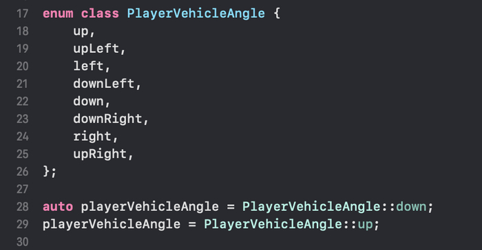 Как бы выглядело описание PlayerVehicleAngle если бы проект писался на C++ (где-то упала одна моя скупая мужская слеза) в ещё одной альтернативной вселенной
