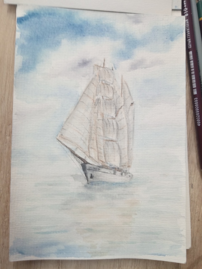 Финская репарационная баркентина.