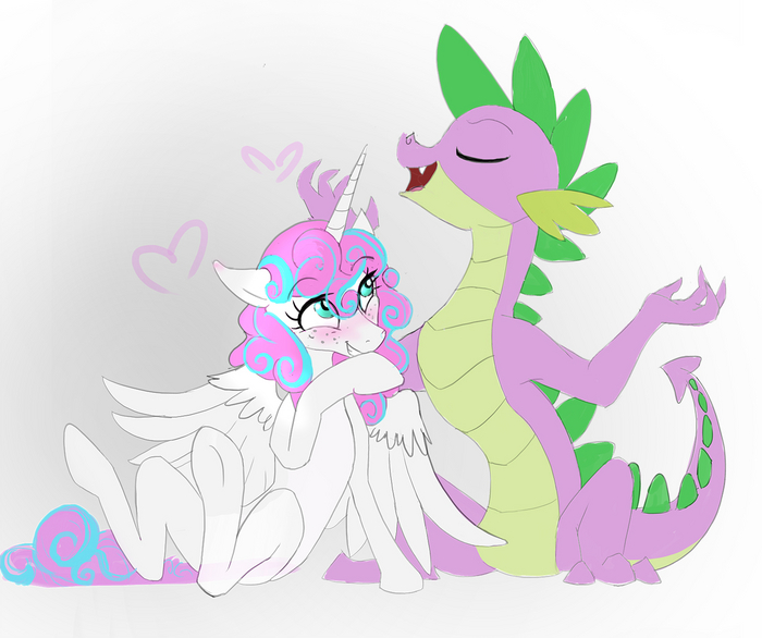   My Little Pony, Flurry Heart, Spike