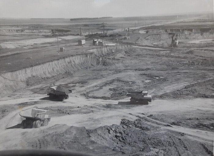 Начало строительства РИЗа. Июль 1970 г.