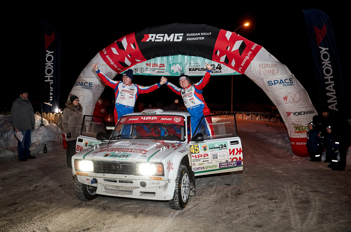Клим Байков, Андрей Клещёв и новая «супер-пятёрка» на финише январского ралли «Карелия 2024» — первого этапа чемпионата России по ралли.