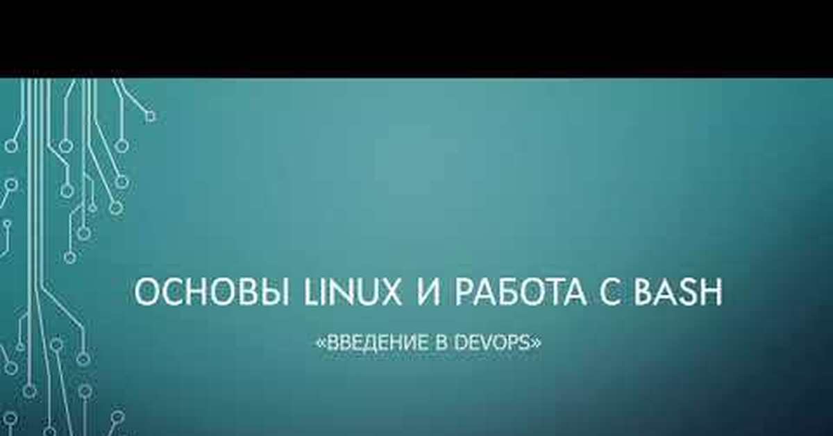 Step 2: Основы Linux и работа с Bash | Пикабу