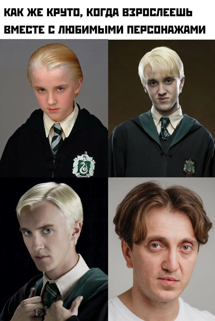Время беспощадно Юмор, Мемы, Денис Дорохов, Гарри Поттер, ВКонтакте (ссылка)