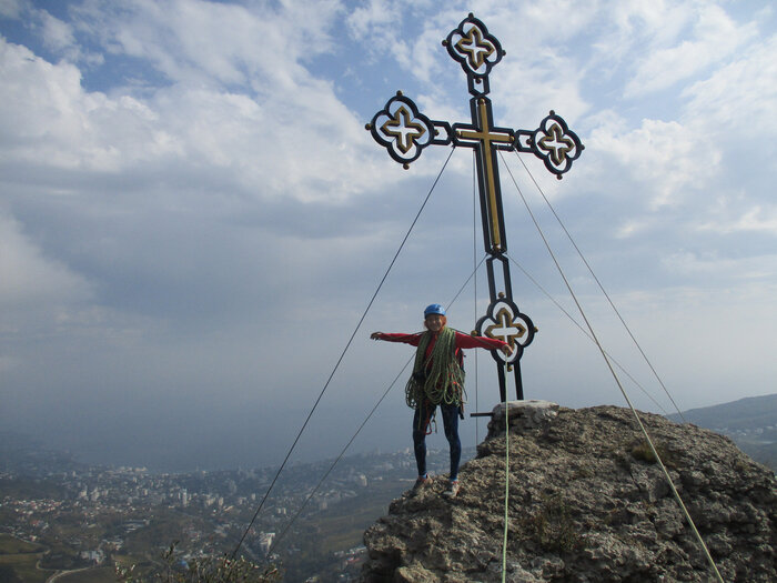 На вершине Ставри-Кая