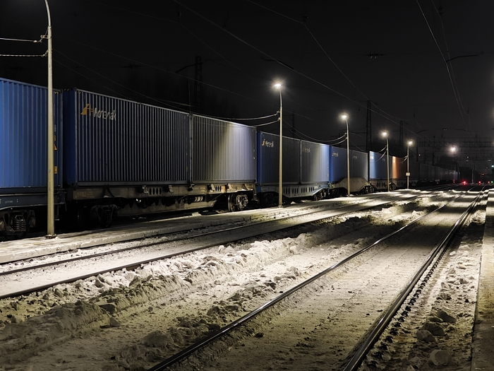 Станция Иня Восточная (север города).