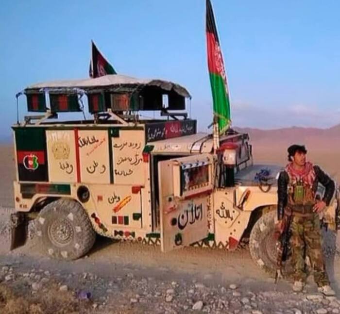 Талибы довели до ума трофейный хаммер