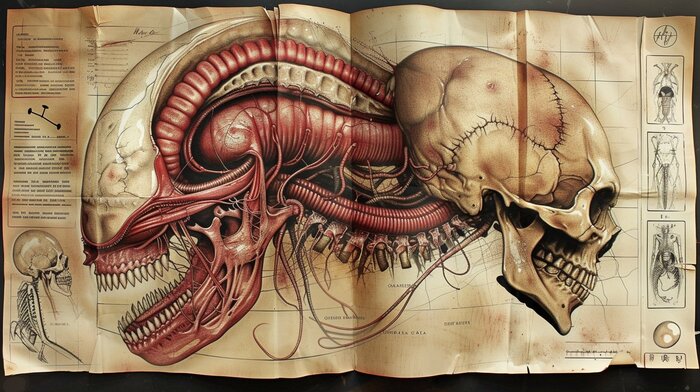 Анатомическая инфографика