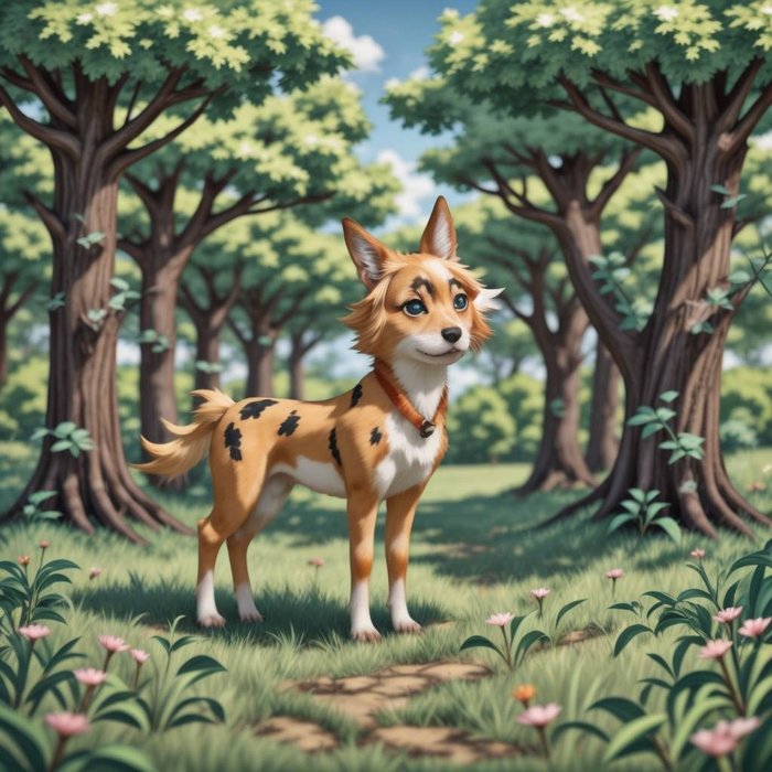 генерация изображения на базе Img2Img ( из оленя )