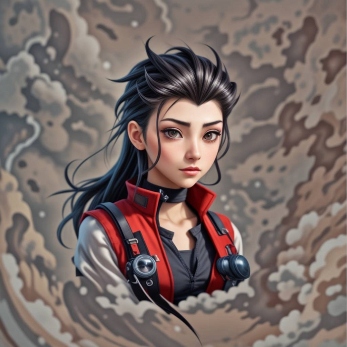 генерация изображения на базе Img2Img ( из Казуи Мишимы )