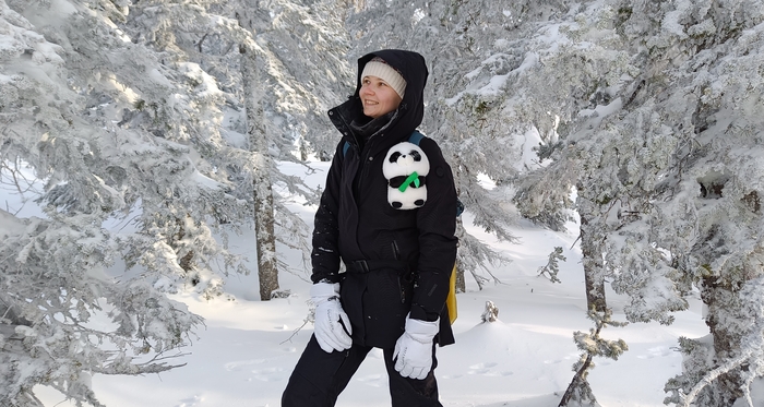 Единственный не спящий медведь в округе.