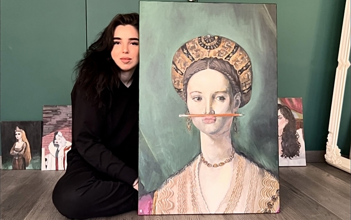 My masterpiece/ mi cuadro/ ��� ������� ( � ��� ���� �������� � ������ �� ��� �������� , �� ������ �� ���)