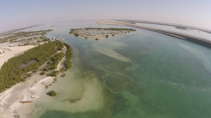 Ramhan Island вид с воздуха, 2023 год