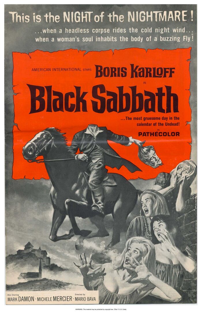 Откуда взяли название BLACK SABBATH? Рок, 70-е, Black Sabbath, Хард-рок, Оззи Осборн, Тони Айомми, Heavy Metal, 60-е, Видео, YouTube, Длиннопост